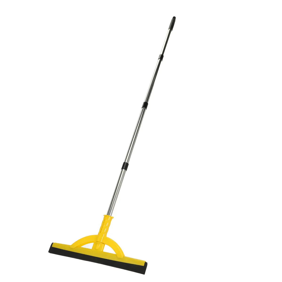 2-in-1 Heavy-Duty Floor Squeegee & Mop with Extendable Handle